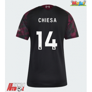 Liverpool Federico Chiesa #14 Tercera Equipación Mujer 2026-27 Manga Corta